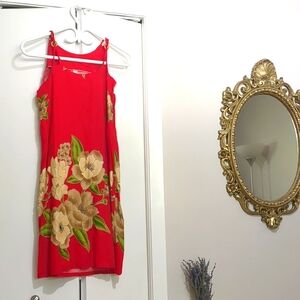 Vintage bathing suit cover / summer dress